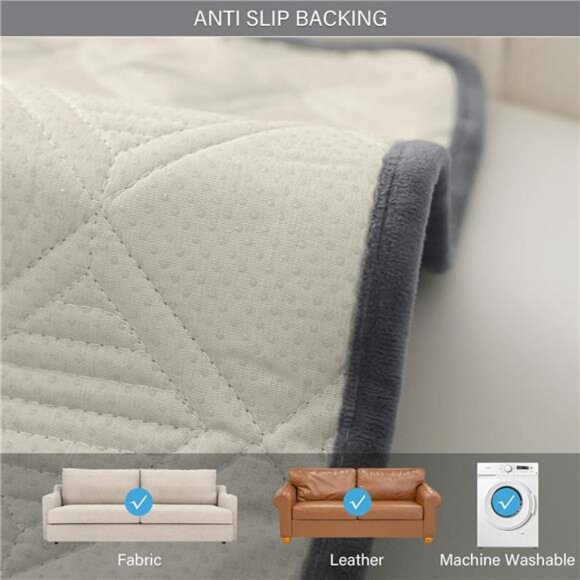 Deep Dream Couch Cover, Sectional Couch Cover, 1 Piece Armrest Covers, Backrest - Picture 3 of 7